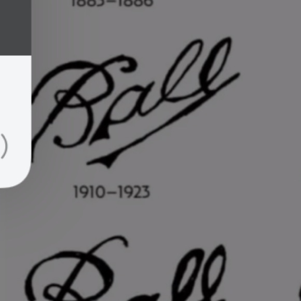 Ball Mason jars 1910s 20s 30s
